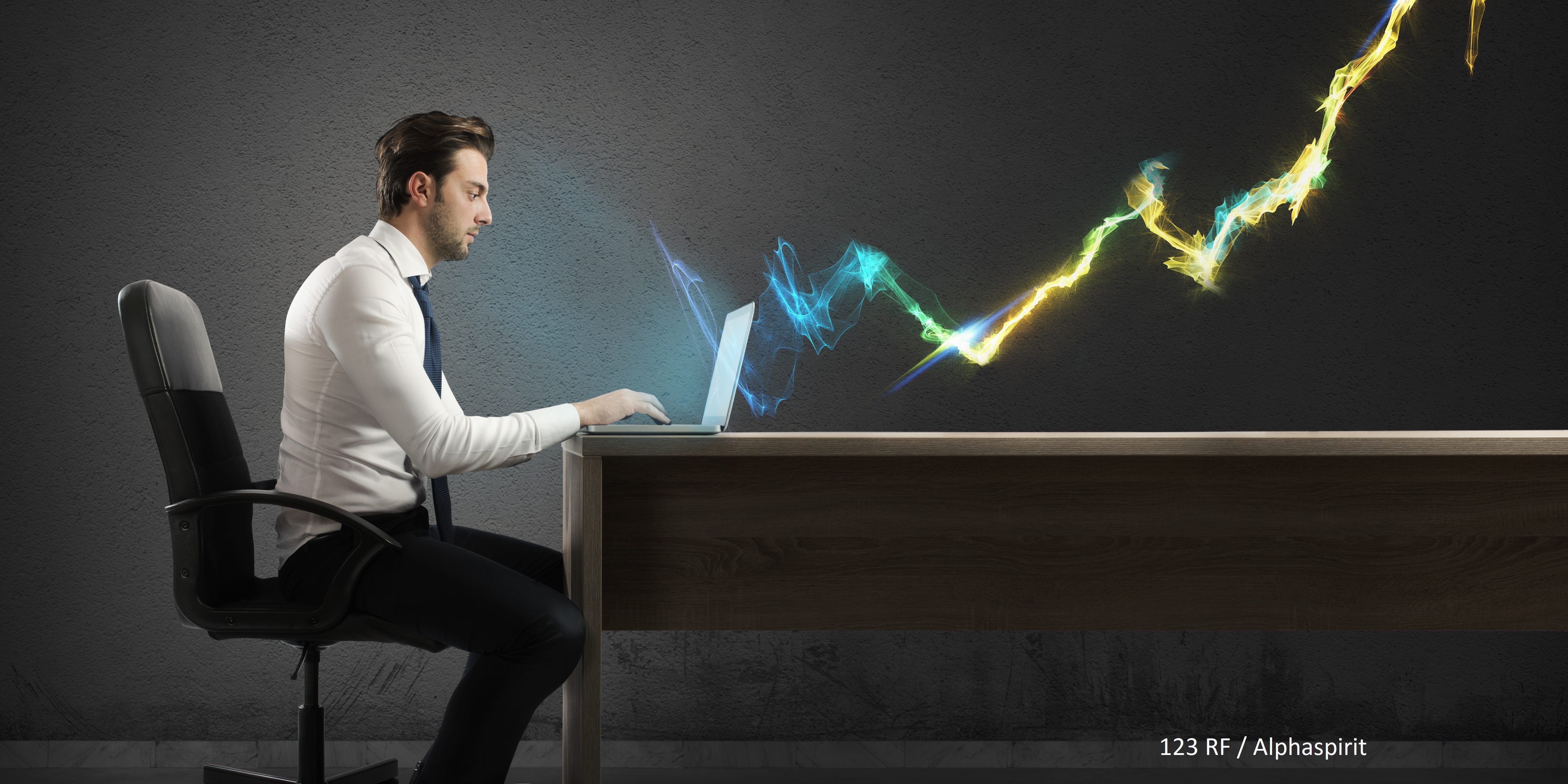 Analysis with laptop